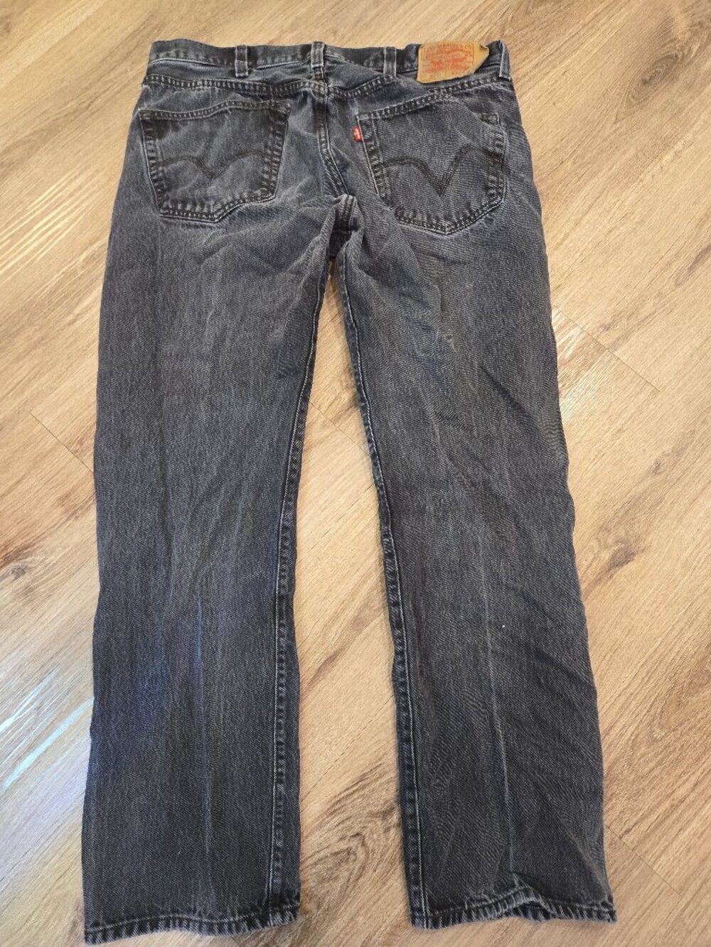 Levi's 501 Jeans Men Regular Fit Straight Leg Size 38x32 - Picture 6 of 7